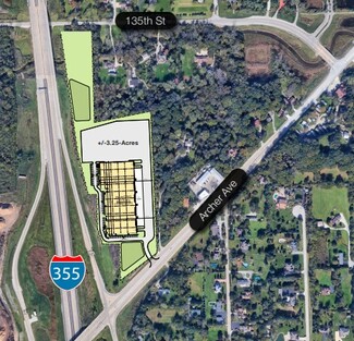 Plus de détails pour NEC Archer Ave, Lemont, IL - Industriel à vendre