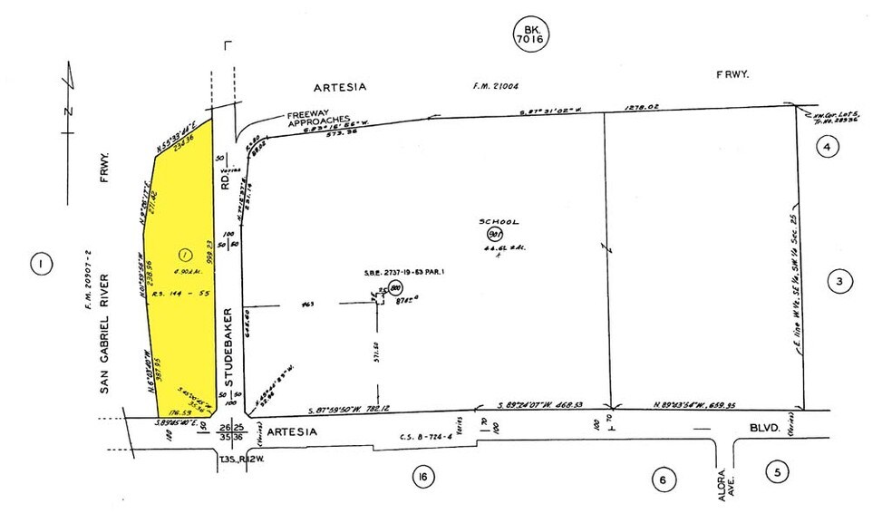 17215 Studebaker Rd, Cerritos, CA à louer - Plan cadastral - Image 2 de 21