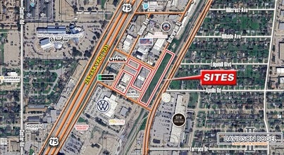 411 N Interurban St, Richardson, TX - Aerial  map view