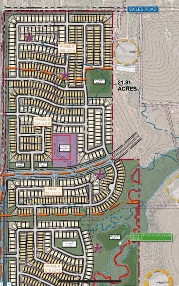 7895 T N Skiles Rd, Ponder, TX à vendre - Plan cadastral - Image 3 de 5