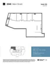 2040 Main St, Irvine, CA for lease Floor Plan- Image 1 of 4