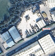 Lincoln Way, Clitheroe, LAN - AERIAL  map view