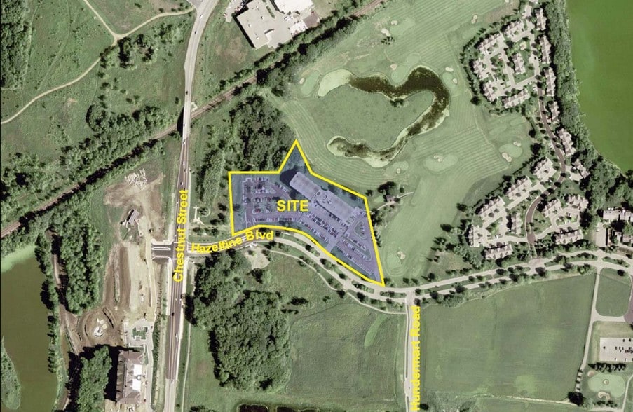 1107 Hazeltine Blvd, Chaska, MN for lease - Aerial - Image 2 of 3