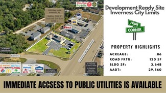 Plus de détails pour 2332 Highway 44, Inverness, FL - Terrain à vendre