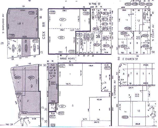 122 W Pine St, Orlando, FL à louer - Plan cadastral - Image 2 de 15