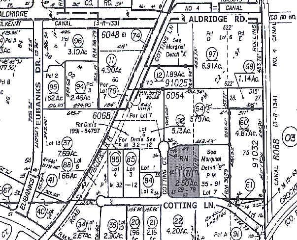 907 Cotting Ln, Vacaville, CA à vendre Plan cadastral- Image 1 de 1