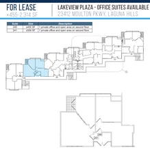 23412 Moulton Pkwy, Laguna Hills, CA for lease Floor Plan- Image 1 of 1