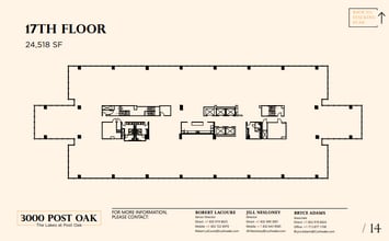 3000 Post Oak Blvd, Houston, TX for lease Floor Plan- Image 1 of 1