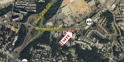 6551 Annapolis Rd, Hyattsville, MD - Aérien  Vue de la carte