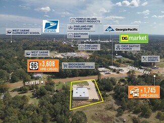 Plus de détails pour 175 US Highway 96 N, Pineland, TX - Commerce de détail à vendre