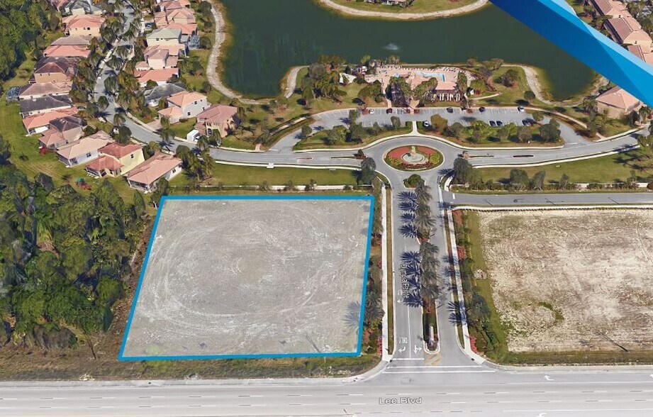 Lee Boulevard & Olympia Pointe Blvd, Lehigh Acres, FL à vendre - Photo du bâtiment - Image 2 de 5