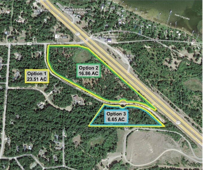 SW of Hwy 371/Green Gables Rd, Brainerd, MN à vendre - Photo du bâtiment - Image 3 de 11