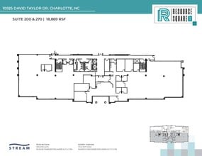10735 David Taylor Dr, Charlotte, NC for lease Floor Plan- Image 2 of 2