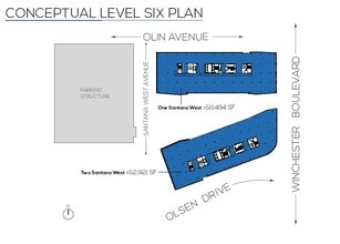 3161 Olsen Dr, San Jose, CA à louer Plan d’étage- Image 1 de 1