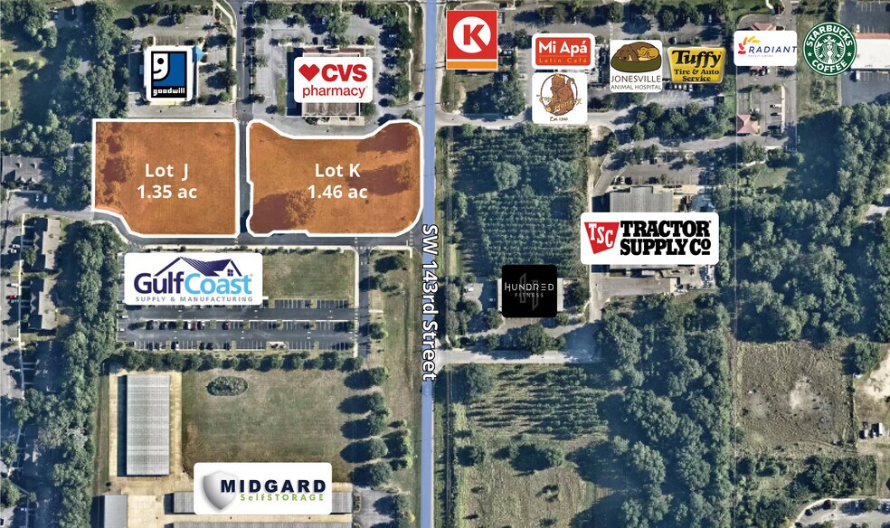 120 SW 143rd St & 14403 W. Newberry Road, Newberry, FL à vendre - Photo du bâtiment - Image 2 de 3