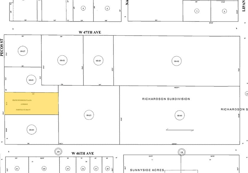 4640 Pecos St, Denver, CO for sale - Plat Map - Image 2 of 30
