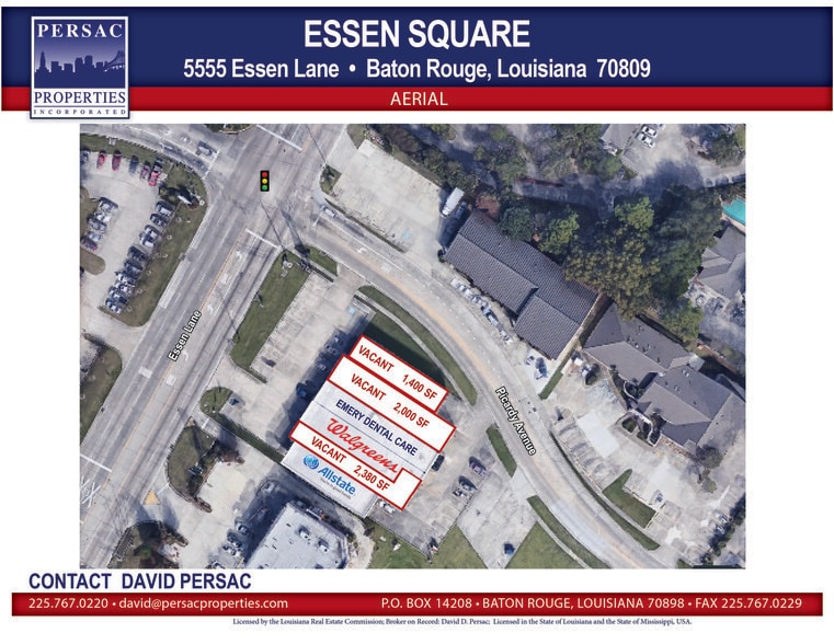 5555 Essen Ln, Baton Rouge, LA à louer - Aérien - Image 2 de 5