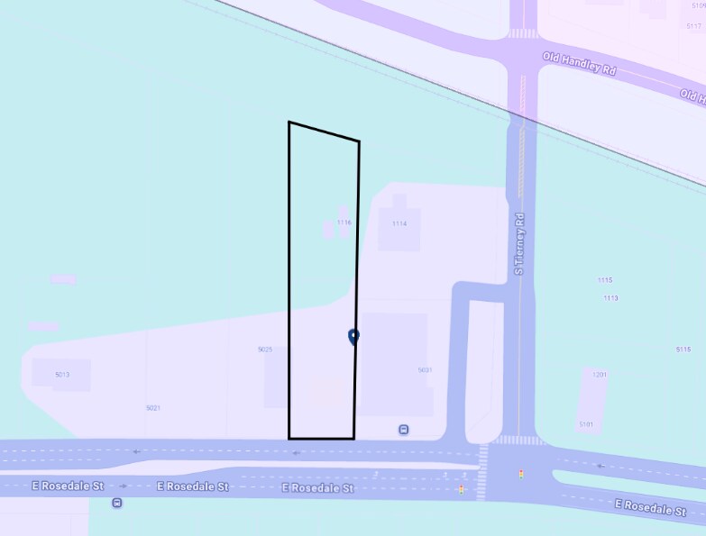 1116 S Tierney Rd, Fort Worth, TX for sale Plat Map- Image 1 of 3