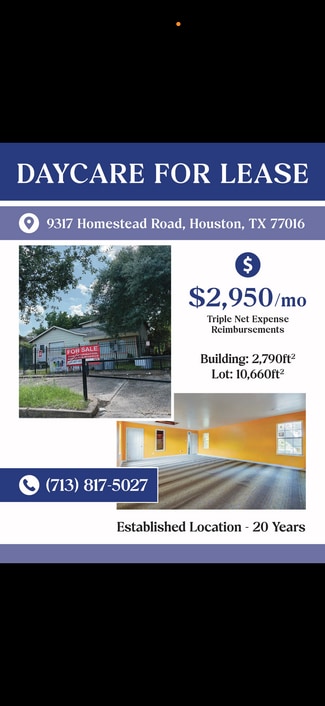 Plus de détails pour 9317 Homestead Rd, Houston, TX - Commerce de détail à louer
