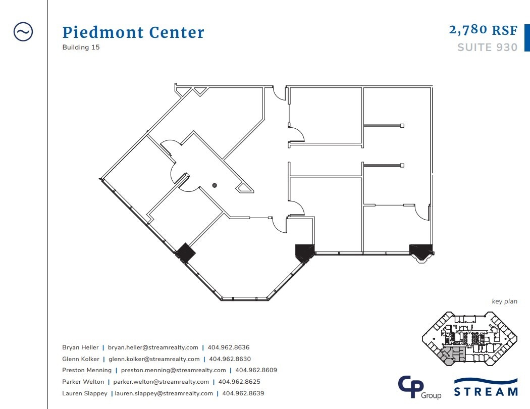 3495 Piedmont Rd NE, Atlanta, GA for lease Floor Plan- Image 1 of 1