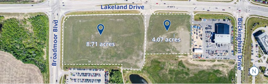 53035 Broadmoor Blvd, Sherwood Park, AB for sale Aerial- Image 1 of 2