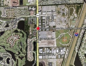 3300 S Congress Ave, Boynton Beach, FL - Aerial map view