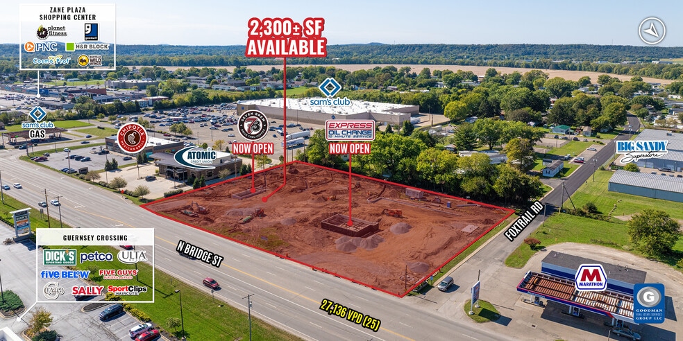 1334 N Bridge St, Chillicothe, OH à louer - Aérien - Image 2 de 5
