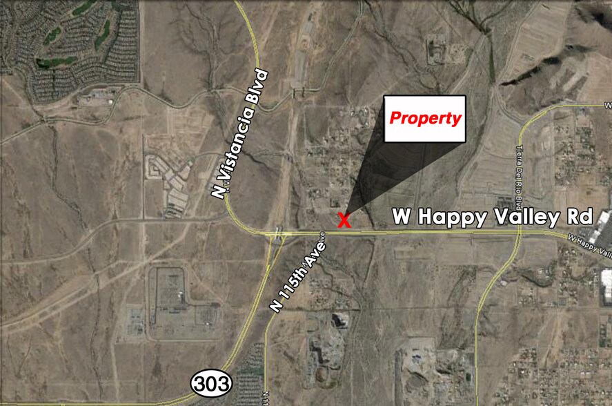 113th Ave & Happy Valley Pky, Peoria, AZ à vendre - Photo du bâtiment - Image 2 de 7