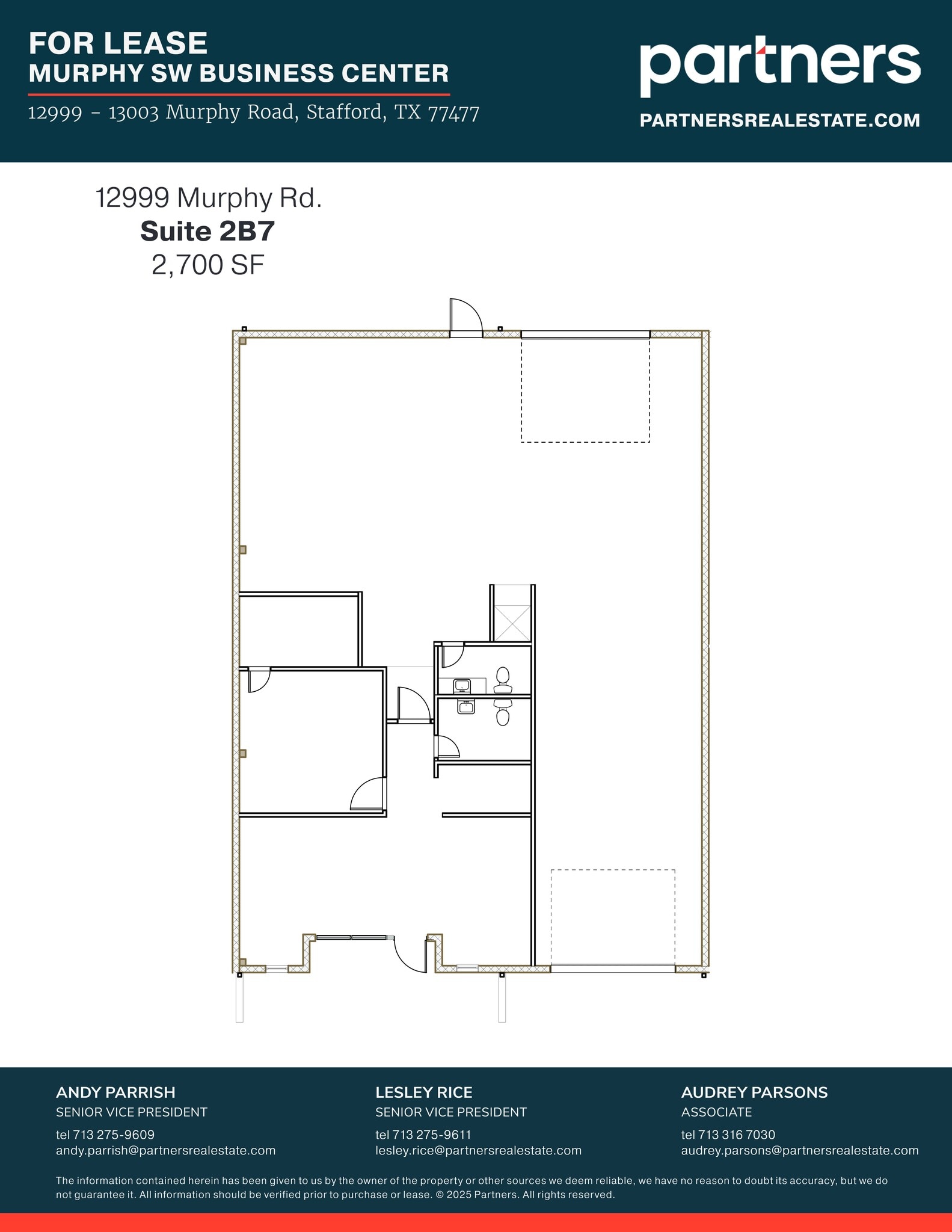 12999-13003 Murphy Rd, Stafford, TX for lease Site Plan- Image 1 of 1
