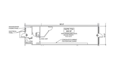 7702-7760 Spalding Dr, Norcross, GA à louer Plan d’étage- Image 1 de 1
