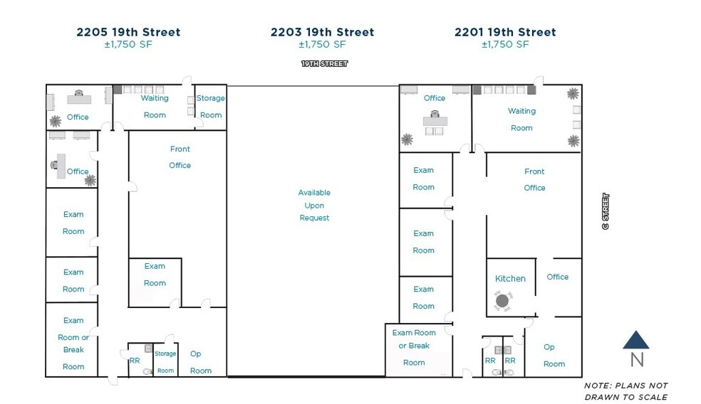 2201-2205 19th St, Bakersfield, CA for lease - Building Photo - Image 3 of 12