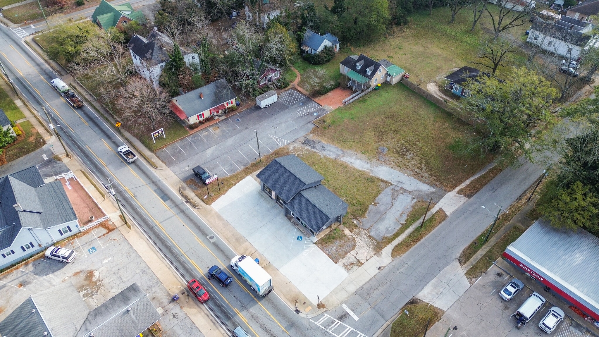 153 N Broad St, Winder, GA for sale Aerial- Image 1 of 8