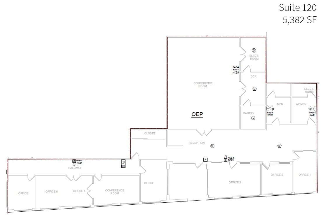 8 Commerce Way, Hamilton, NJ for lease Floor Plan- Image 1 of 1