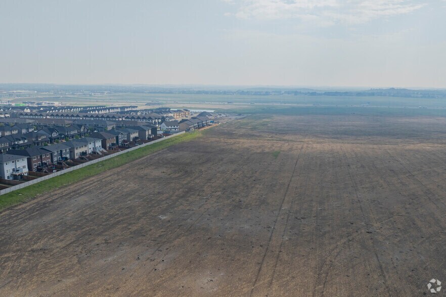 4294 8 St SW, Airdrie, AB for lease - Aerial - Image 2 of 3