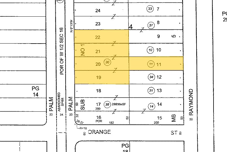 500-506 S Palm Ave, Alhambra, CA à louer - Plan cadastral - Image 3 de 21