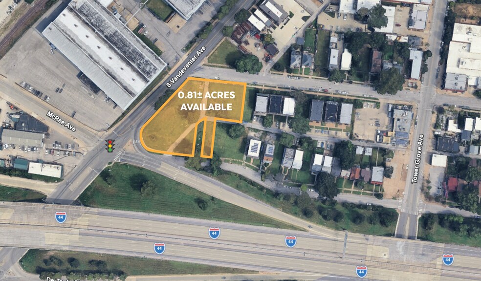 1600 S Vandeventer Ave, Saint Louis, MO à vendre - Aérien - Image 2 de 2