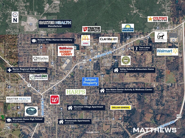 1020 Highway 62 E, Mountain Home, AR à vendre - Photo du bâtiment - Image 3 de 3