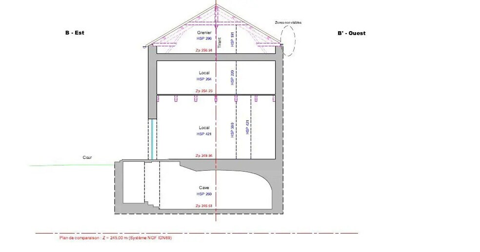 Bureau dans Dijon à vendre - Plan d’étage - Image 3 de 4