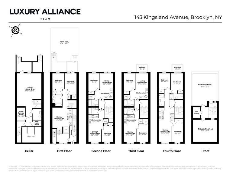 143 Kingsland Ave, Brooklyn, NY à vendre - Plan d’étage - Image 2 de 2