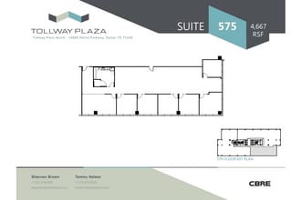 16000 N Dallas Pky, Dallas, TX for lease Floor Plan- Image 1 of 1