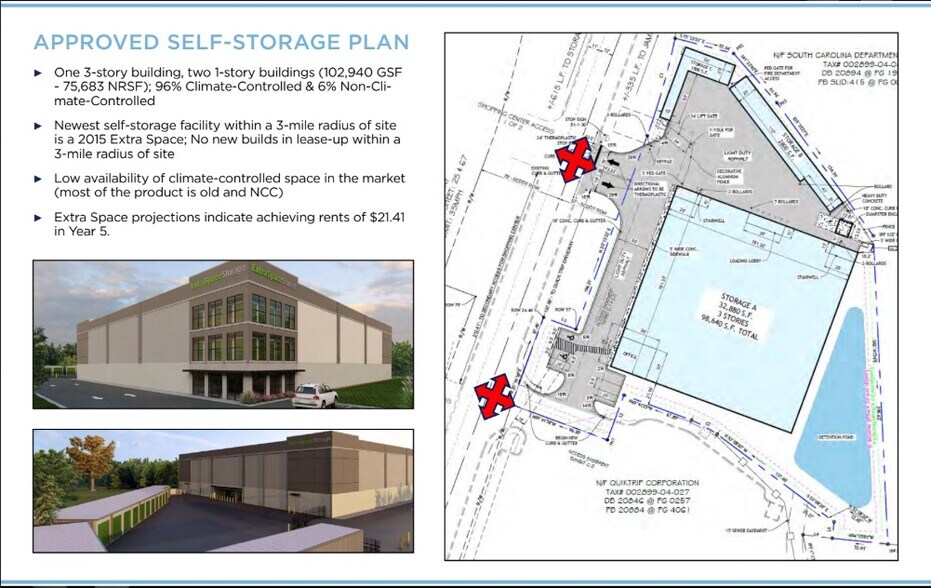 127 Jamil Rd, Columbia, SC à vendre - Plan de site - Image 3 de 4