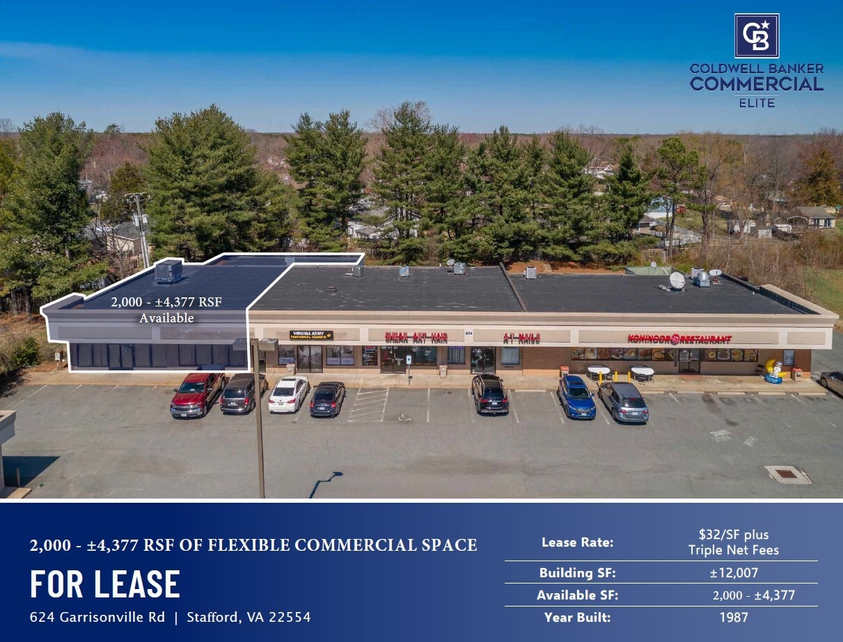 624 Garrisonville Rd, Stafford, VA for lease Building Photo- Image 1 of 7