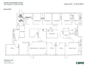 1840-1844 E Baseline Rd, Tempe, AZ for lease Floor Plan- Image 1 of 1