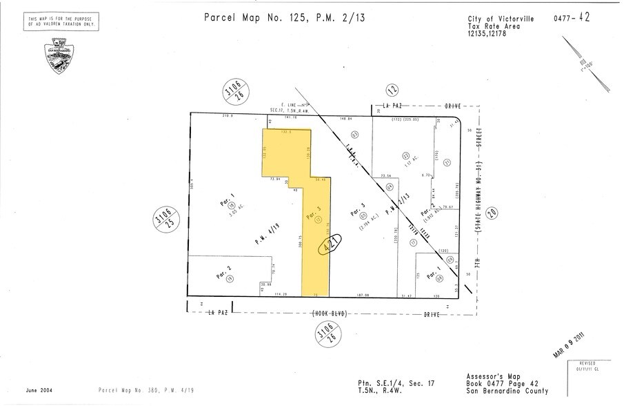 14672 7th St, Victorville, CA for sale - Plat Map - Image 3 of 38