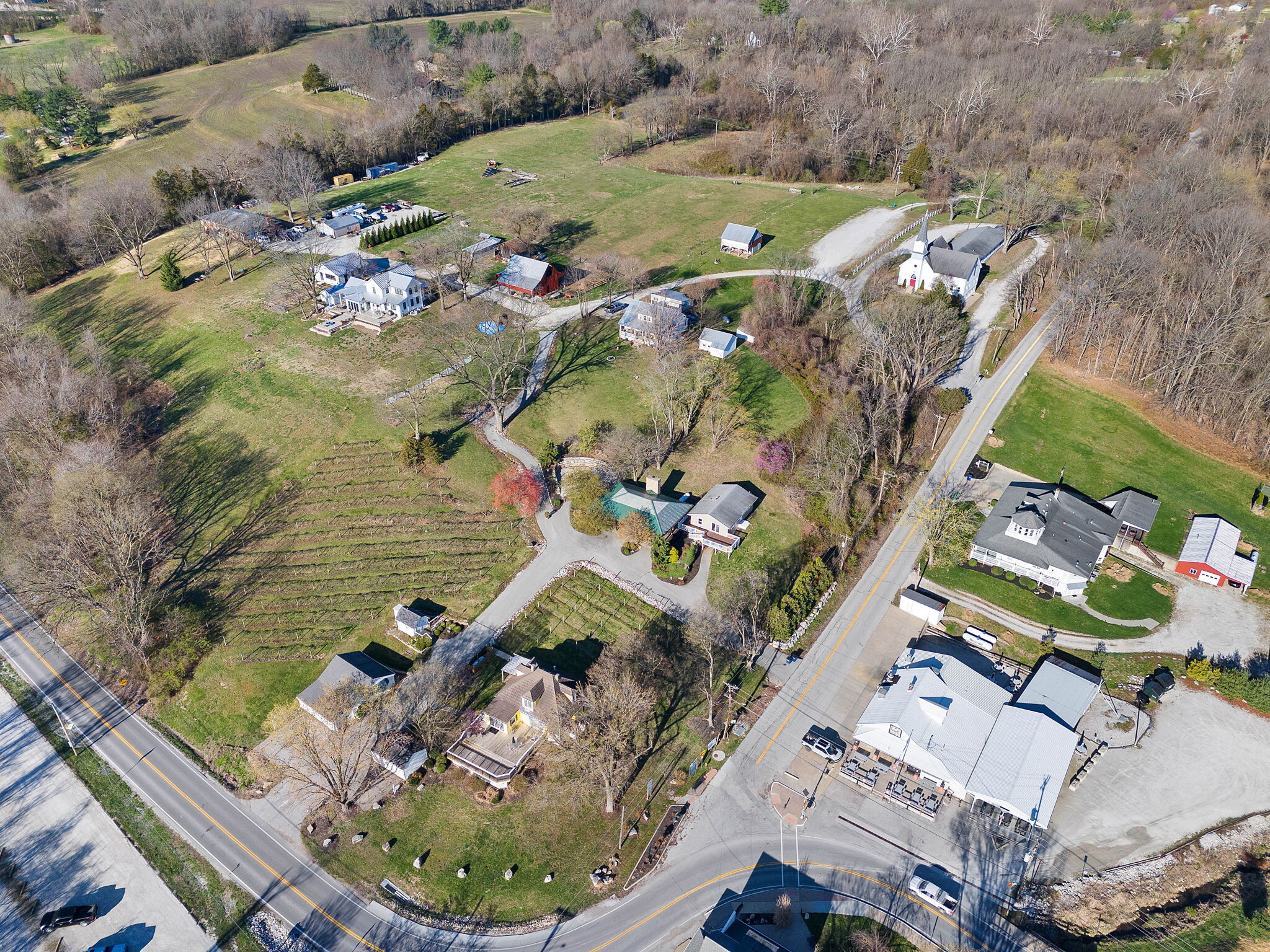 1.24 Ac. 100 Defiance Rd, Defiance, MO for sale Aerial- Image 1 of 57