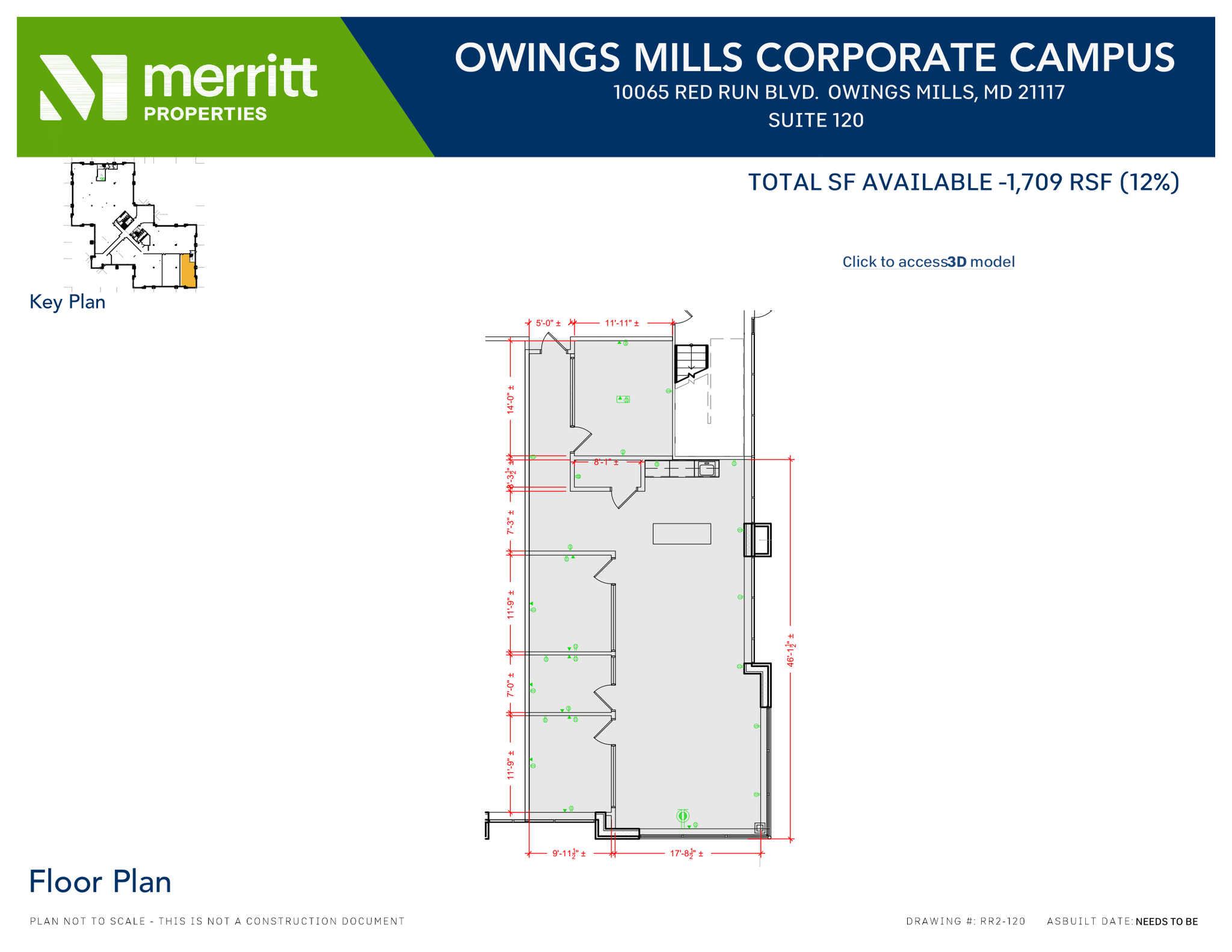 10045 Red Run Blvd, Owings Mills, MD for lease Floor Plan- Image 1 of 1