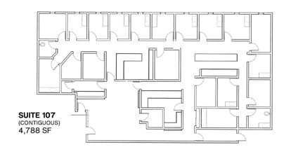7555 E Osborn Rd, Scottsdale, AZ à louer Plan d’étage- Image 2 de 2