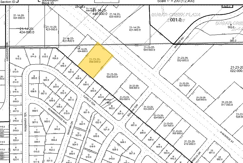 2702 N Monroe St, Tallahassee, FL à vendre - Plan cadastral - Image 2 de 22