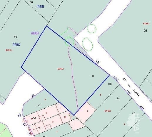 Carrer la Plana, Vila-real, Castellón for sale - Plat Map - Image 3 of 3