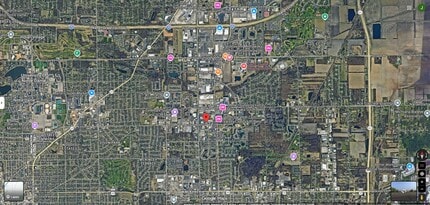 236 W Edison Rd, Mishawaka, IN - Aerial  map view